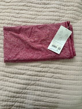 lululemon athletica Pink Heathered Scarf/Wrap